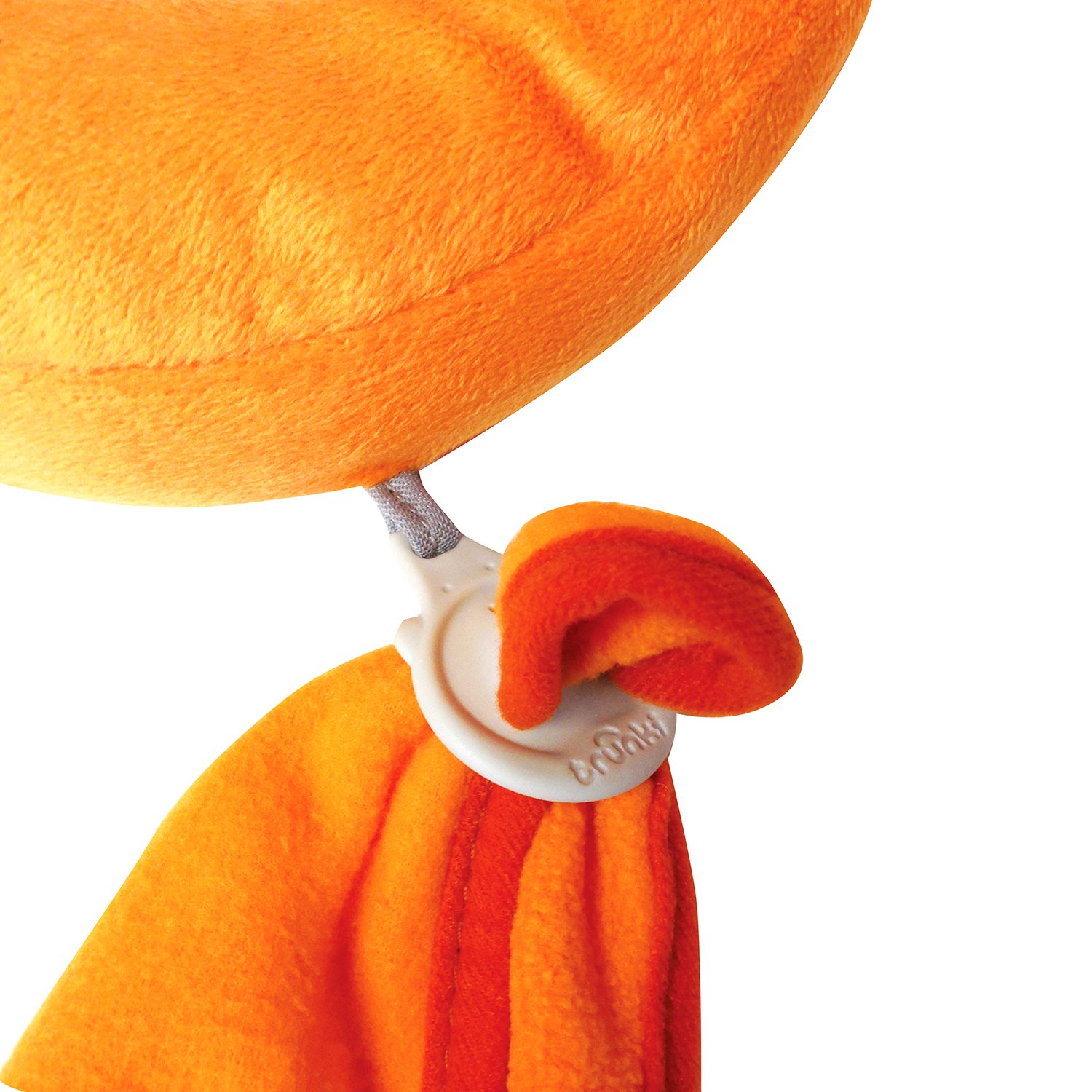 Trunki Kid's Travel Neck Pillow And Chin Rest, Mylo Monkey (Orange) - Image 3