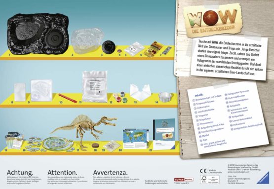 Ravensburger - 18906 ScienceX Wow Triops & Dinosaurier - Image 3
