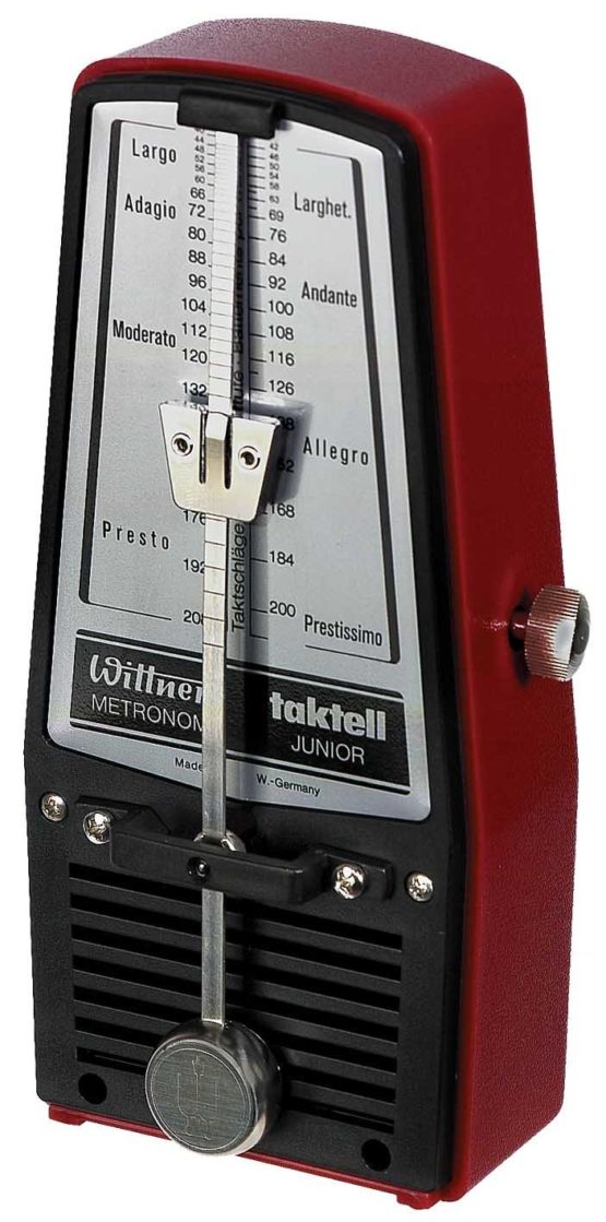 Wittner 2628R Taktell Junior Metronome - Ruby Red