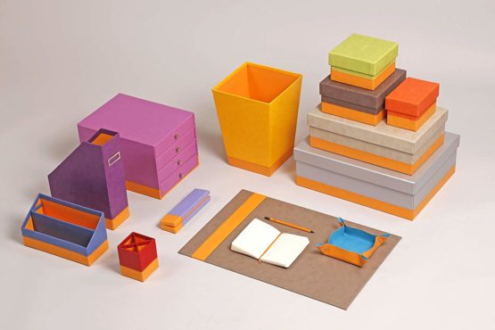 Rhodia Leatherette Desk Pad - Chocolate - Image 4