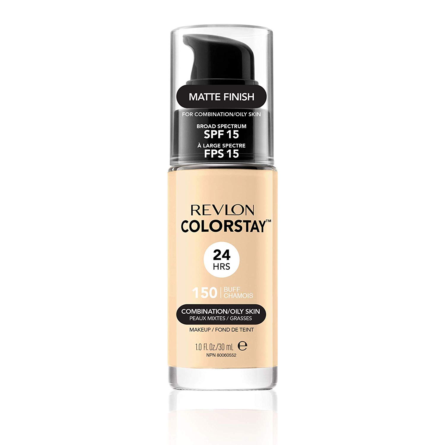 Revlon Colorstay Liquid Foundation Makeup for Combination/Oily Skin SPF15 Medium to Full Coverage (30ml) Matte Finish