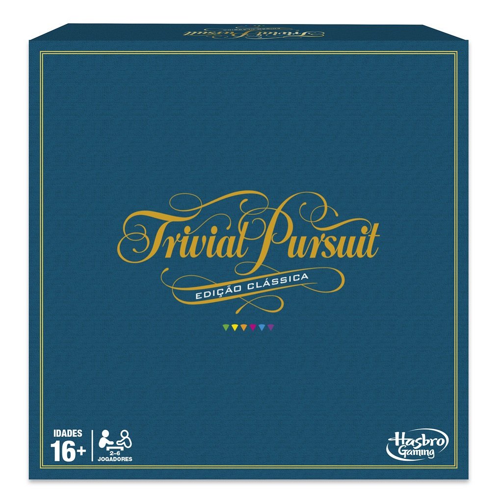 Hasbro Classic Trivial Pursuit (Portuguese Version) - Board Game, 1 Player, Age 16+, Multicoloured - Image 2
