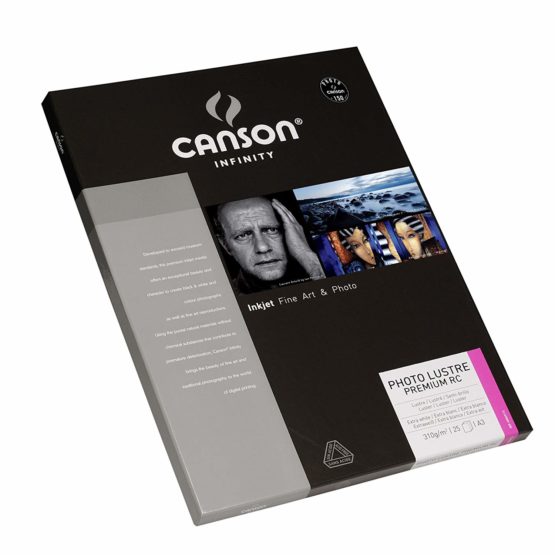 Canson Infinity Photo Lustre Premium RC 310gsm, Smooth White Inkjet Paper, A3, Box of 25 Sheets - Image 2