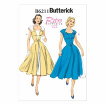 Butterick Patterns 6211 E5,Misses Dress and Belt,Sizes 14-16-18-20-22, None