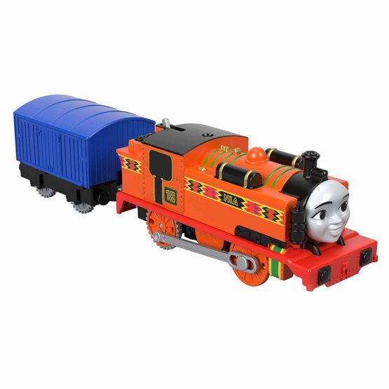 Thomas & Friends FXX47 Thomas and Friends Trackmaster Motorised Nia Toy Train, 3-Year Old, Multi-Colour - Image 2