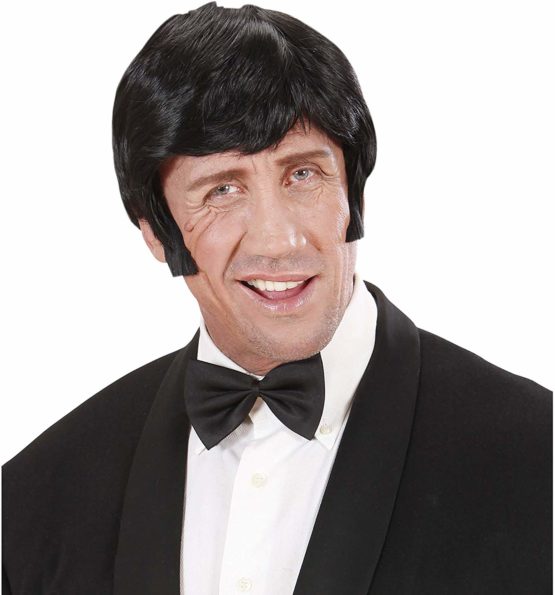 Bow Tie Adjustable Deluxe - Black Accessory for Dickens 17th 18th Century Fancy Dress - Image 2