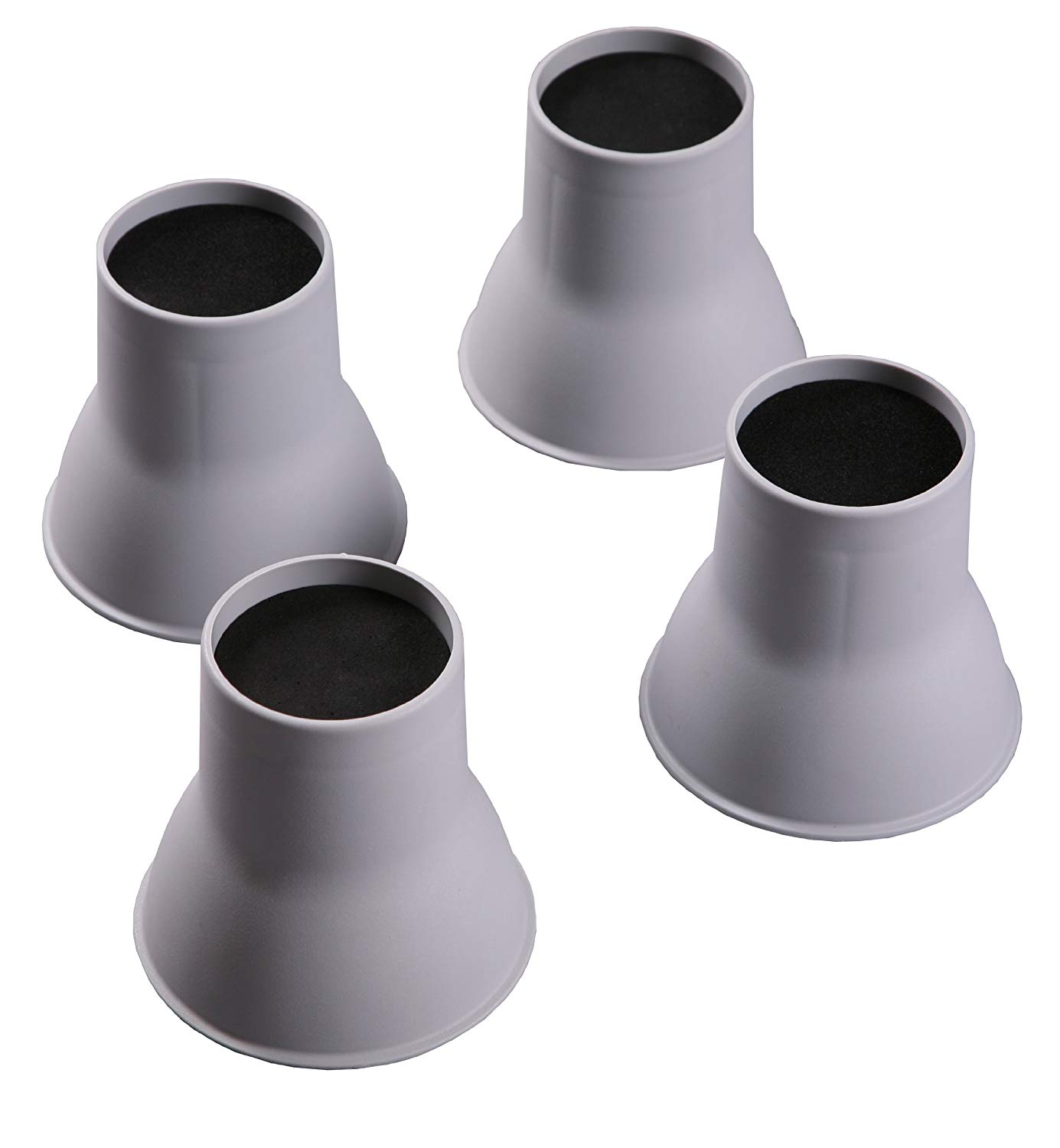 NRS Healthcare Gordon Ellis Elephant Feet Raiser 5.5 inch (Eligible for VAT Relief in The UK), Grey