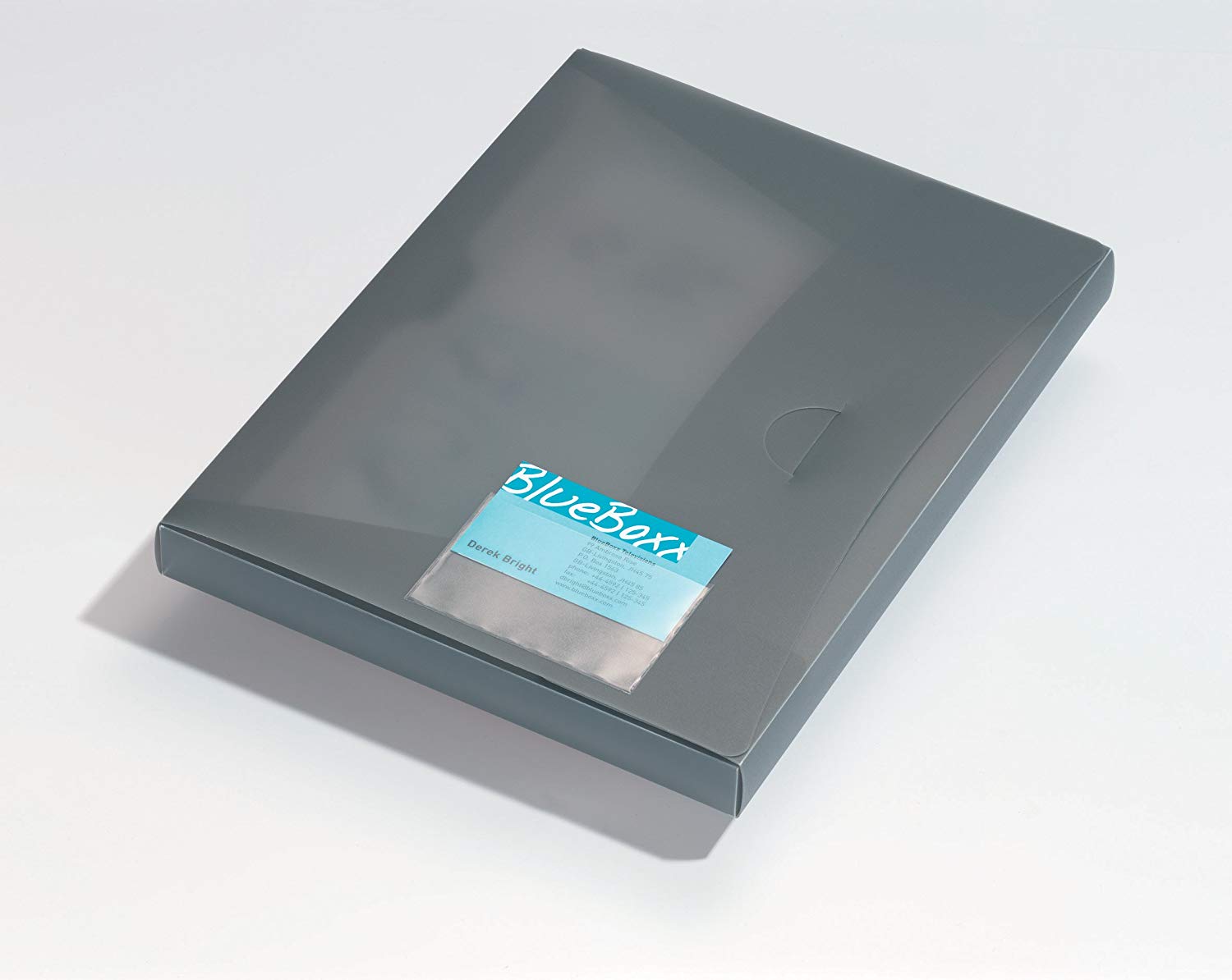 Durable Pocketfix 57 x 90 mm Top Opening Self-Adhesive Labelling Pockets - Pack of 100, Transparent, 57x90 mm - Image 2