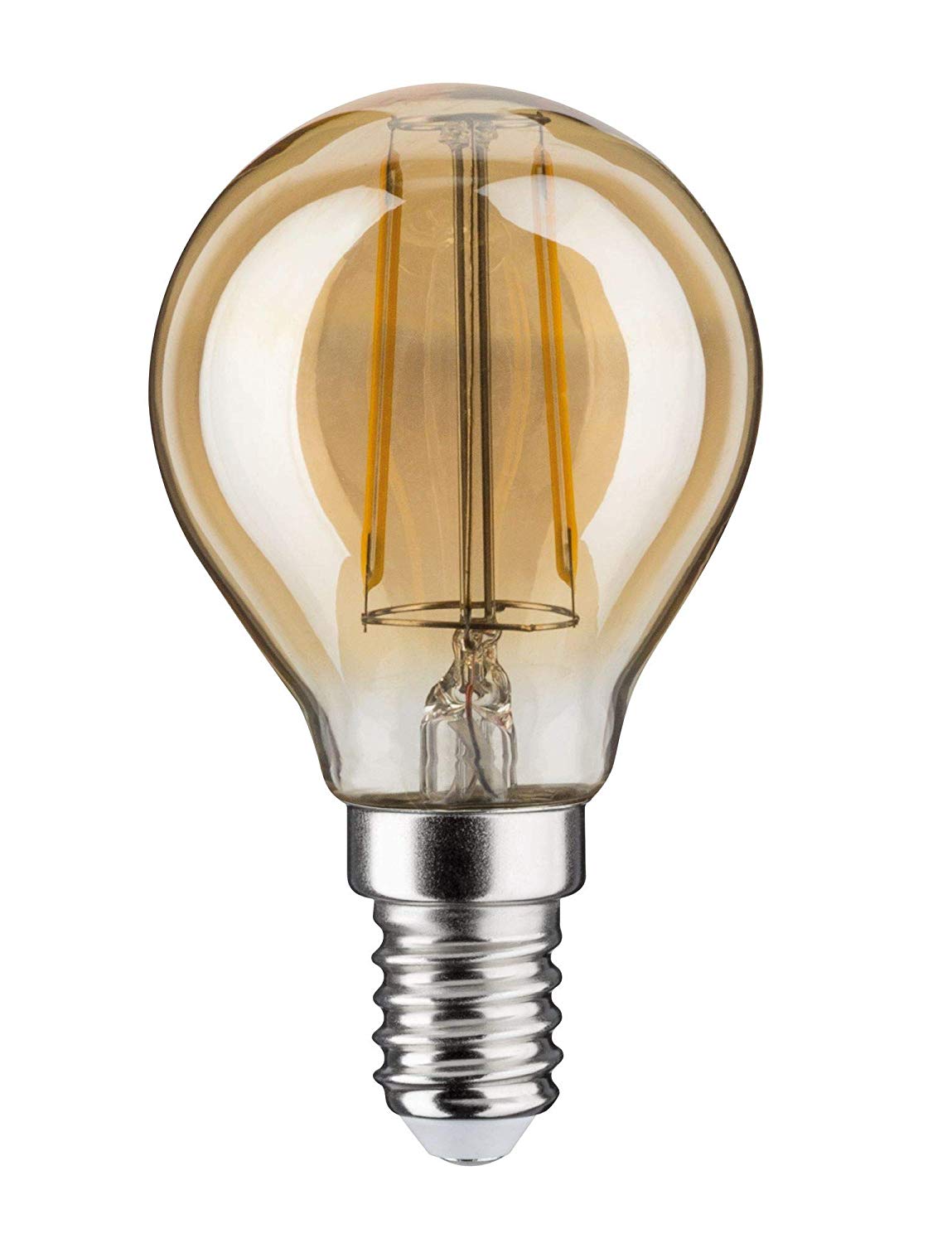 Paulmann 28525 LED Vintage Retro Light Bulb 2 Watt Filament E14 Socket Gold 1,700 K 160 Lumen, 2W - Image 2