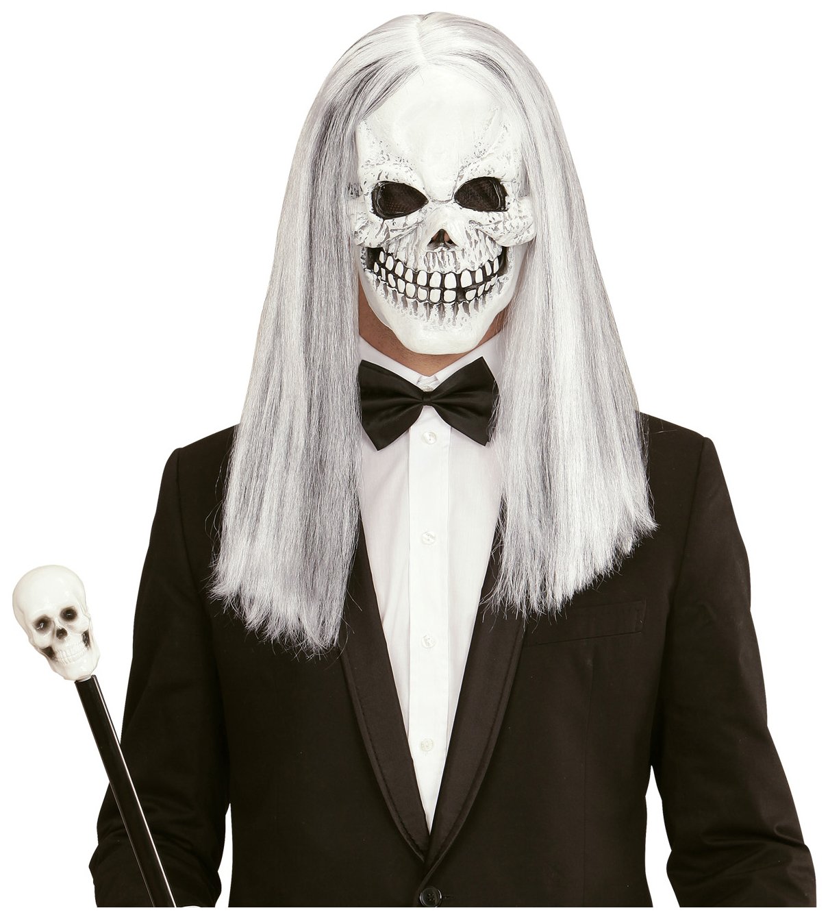 Widmann ? Mask for Adult Halloween Costume (1017), White - Image 3