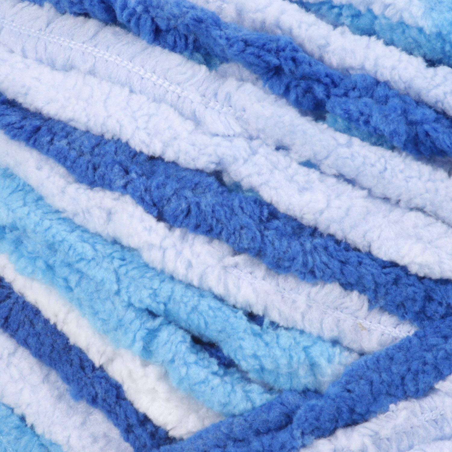 Spinrite Bernat Blanket Brights Big Ball Yarn-Waterslide Variegated, Other, Multicoloured, 14.7 x 14.7 x 28.67 cm, 300g - Image 2
