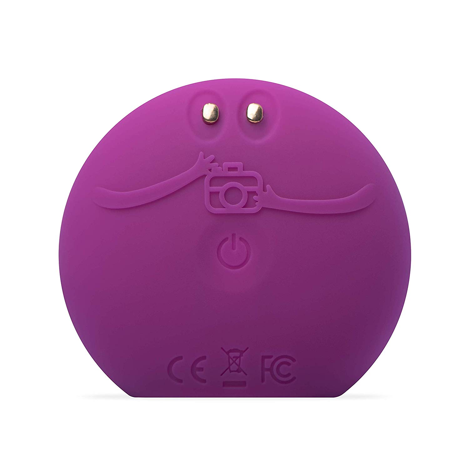 FOREO LUNA fofo Smart Facial Cleansing Brush and Skin Analyzer, Purple - Image 2