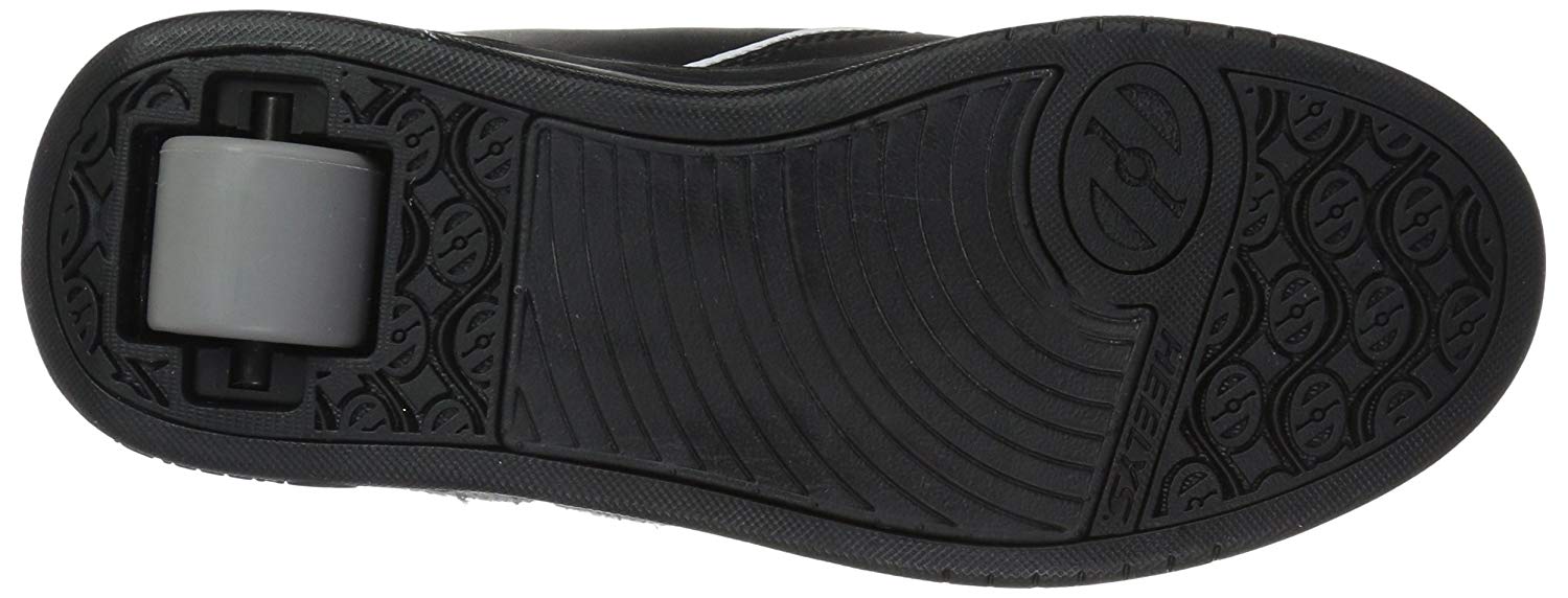 Heelys Unisex Kids’ Fitness Shoes, Multicolour (Black/Grey Terry Logo 000), 13 UK (32 EU), Multicolour Black Grey Terry Logo 000 - Image 4