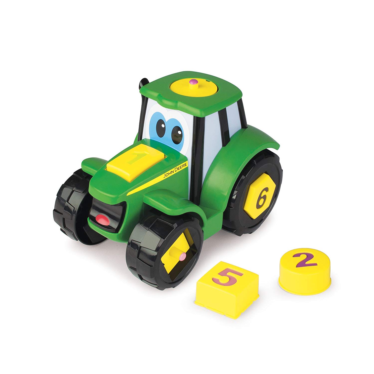 John Deere Kids TOMY Games 46654 Toy Vehicle Playsets, Multicoloured, Small - Medium