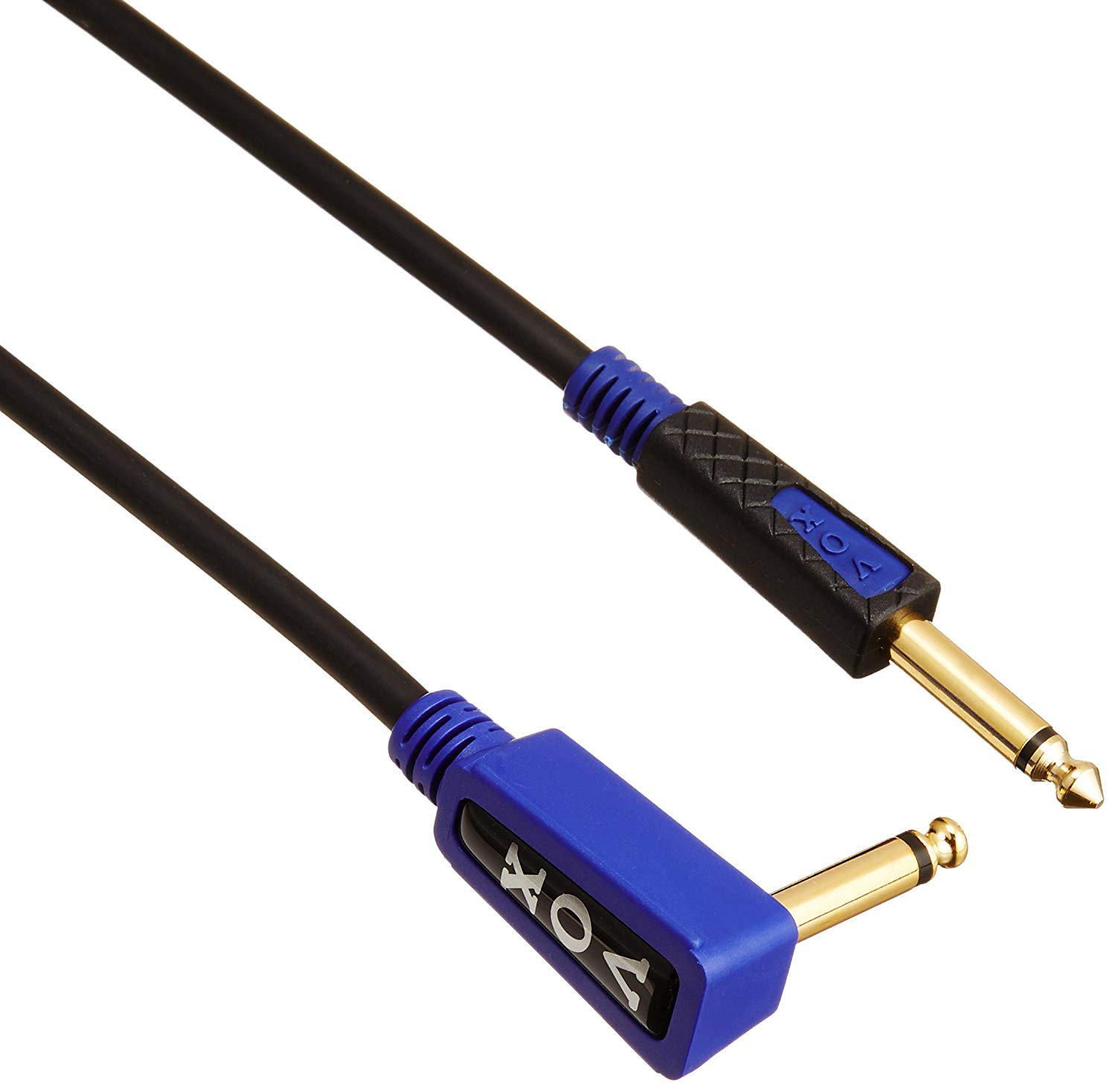 Vox VGS050 5m Straight Cable with 1 x Angled Jack and 1 x Straight Jack, Copper