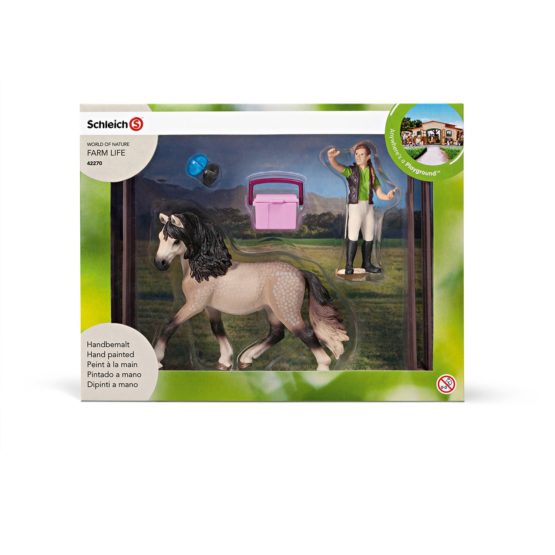 SCHLEICH 42270 - Horse Club Horse care set, Andalusian - Image 2