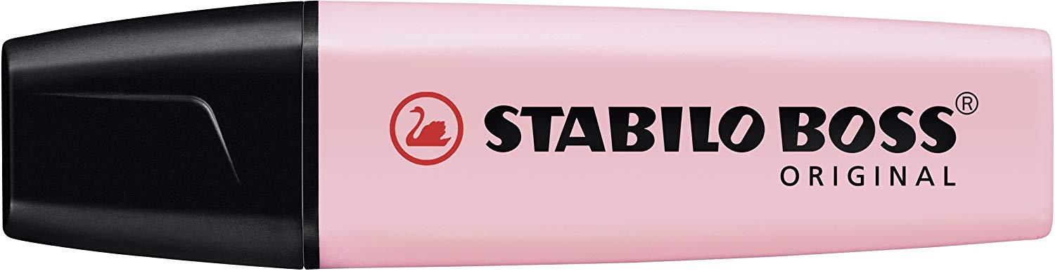 STABILO BOSS ORIGINAL Pastel - Highlighter - Pack of 10 - Pink Blush, 1 count (Pack of 10) - Image 3