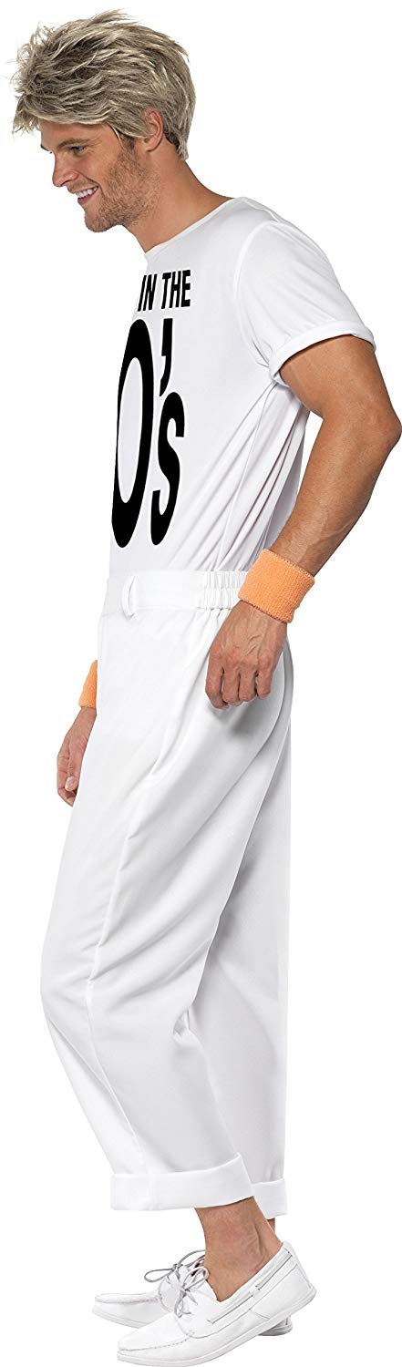 Costume Anni '80 Hammertime Per Bambini E Ragazzi - Smiffys, Tuta Intera, Taglia 4-6 Anni