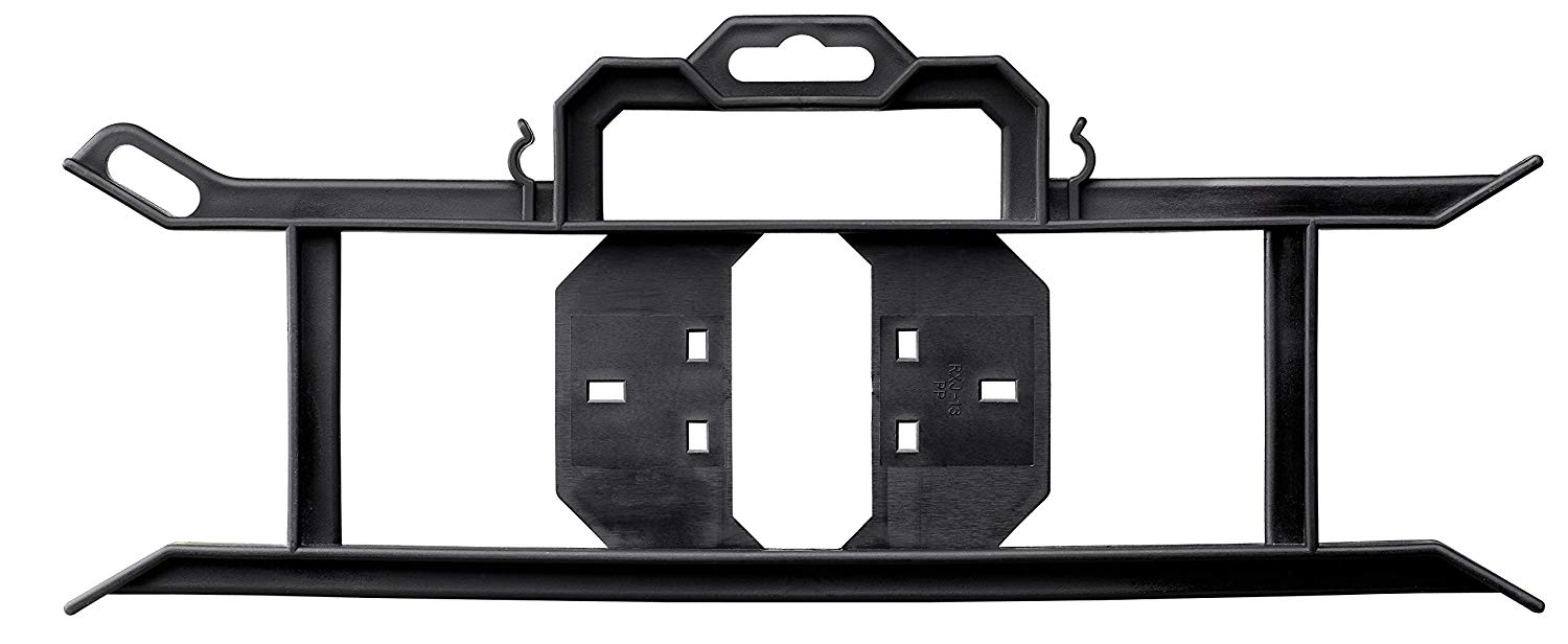 Masterplug Cable Tidy 'H' Frame, Black - Image 2