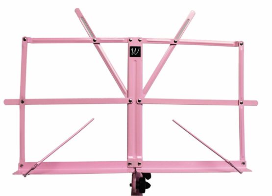 Windsor 050151-PK Adjustable Folding Sheet Music Stand with Carry Case Pink - Image 3