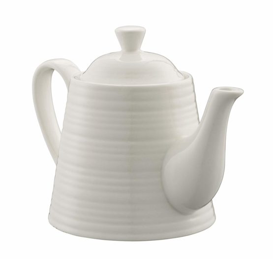 Belleek Living 7976 Ripple Tea for One , White