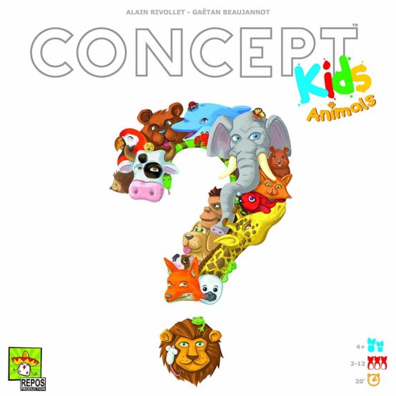 Repos Productions - Concept Kids: Animals - Board Game