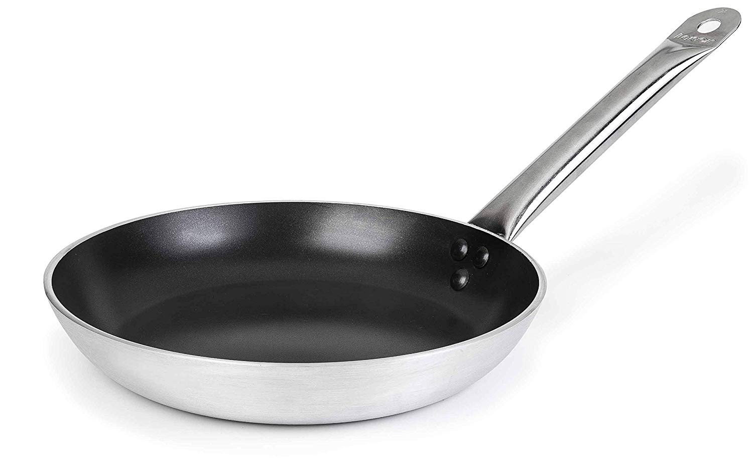 Lacor Non-Stick Frying Pan 28 cm, Chef Alum, Silver/Black