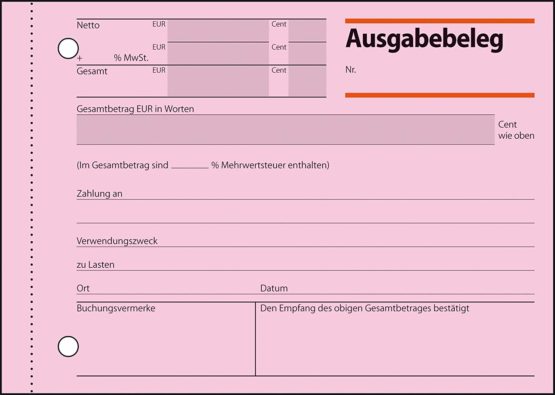 Sigel AG615 Edition Receipt A6 Horizontal 50 Sheets, Pink Pack of 10 - Image 2