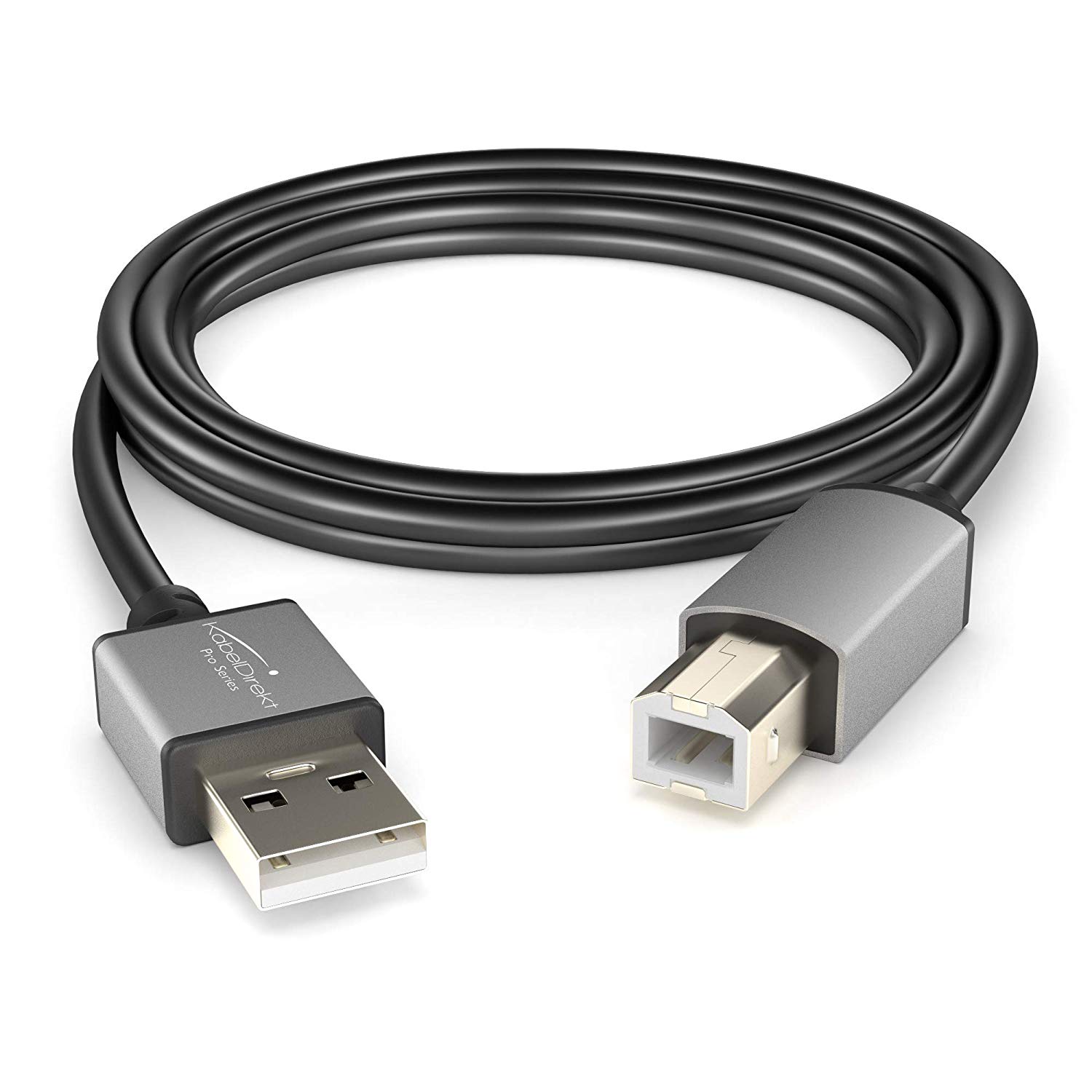 KabelDirekt, USB B 2.0 cable, 2m - Image 2