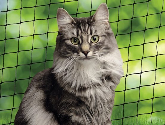 Nobby Cat Safety Net, 2 x 3 m, Black
