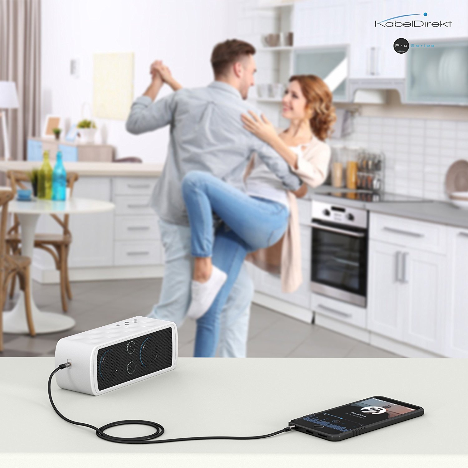 KabelDirekt, Jack Cable, 3.5mm Aux/Audio Cable, 1.5m, Available in 0.3m to 10m, Suitable for Headphones, Mobile Phone - Image 3
