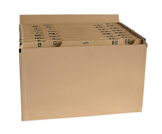 Cathedral Multi-purpose expanding manilla file A-Z,1-31 Monthly planner