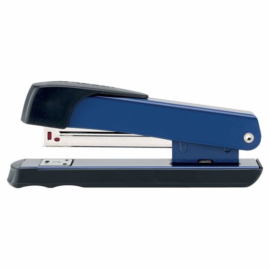 Rexel Meteor Half Strip Stapler, 20 Sheet Capacity, Uses 264/6 and 26/6 Staples, Metal Body, Blue, 2100020 - Image 2
