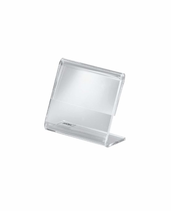 SIGEL PA105 Sign Holder, slanted, for A9 landscape, single-sided presentation, acrylic, transparent, 10 pcs. - Image 2