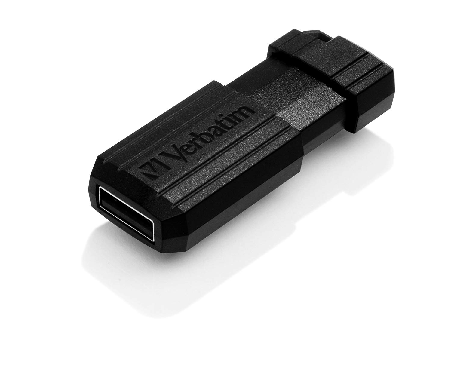 Verbatim 49065 64GB Pinstripe USB Drive - Black, 64 GB - Image 2