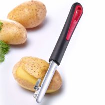 Westmark 294522E1 29452270 Peeler, Plastic, Black/Silver/Red