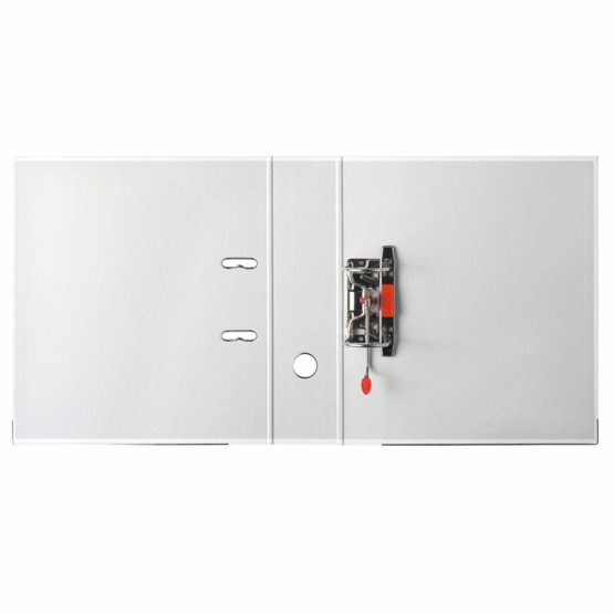 Herlitz max Protect A4 8cm Lever Arch File - White (5 Pieces) - Image 4