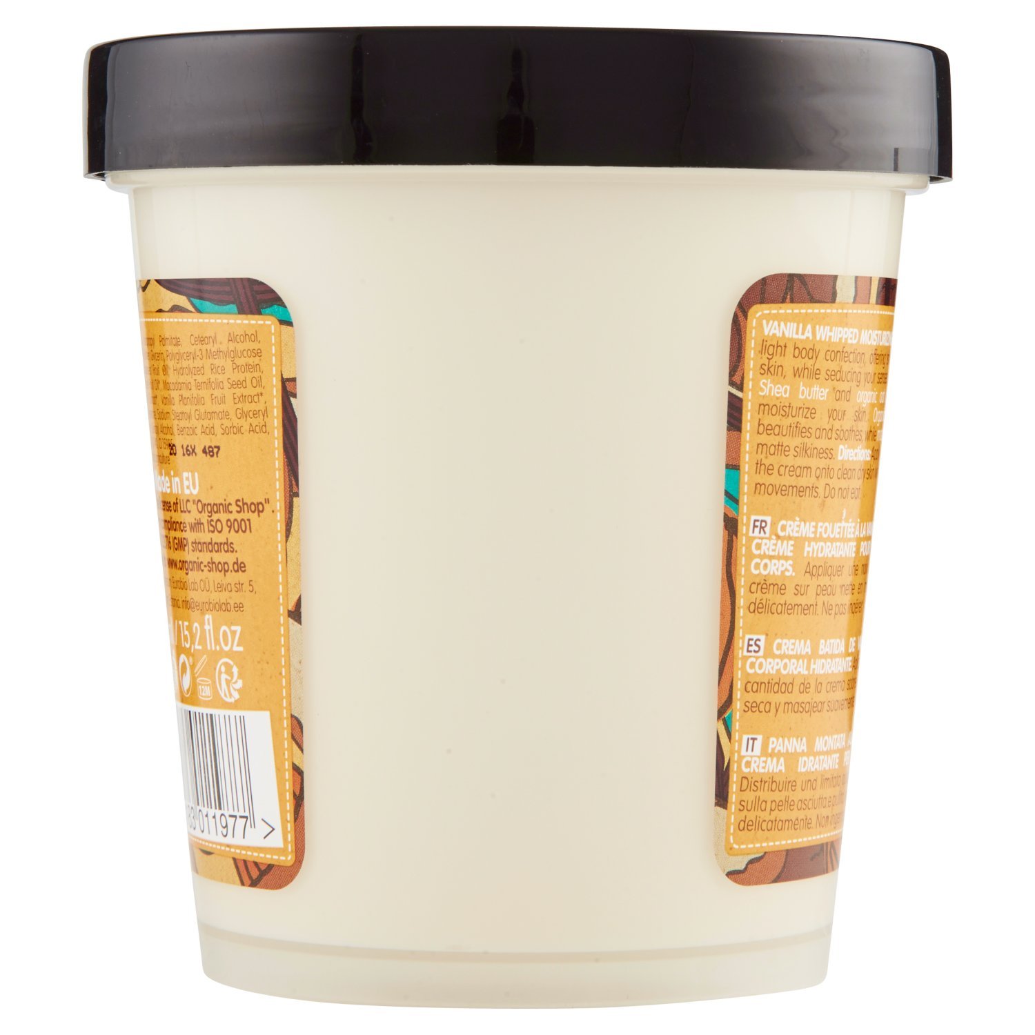 Organic Shop Body Desserts Vanilla Whipped Moisturizing Body Cream, 450 ml, 450 ml (Pack of 1) - Image 3