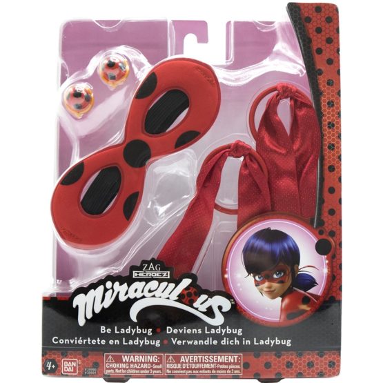Bandai Miraculous Ladybug 39990 Mini Role-Play Become Ladybug Fancy Dress - Image 3