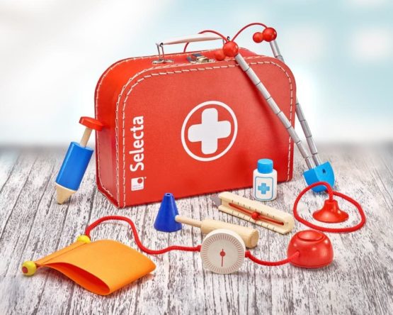 Selecta 62058 Role Play Doctor's case, 25 x 18 cm