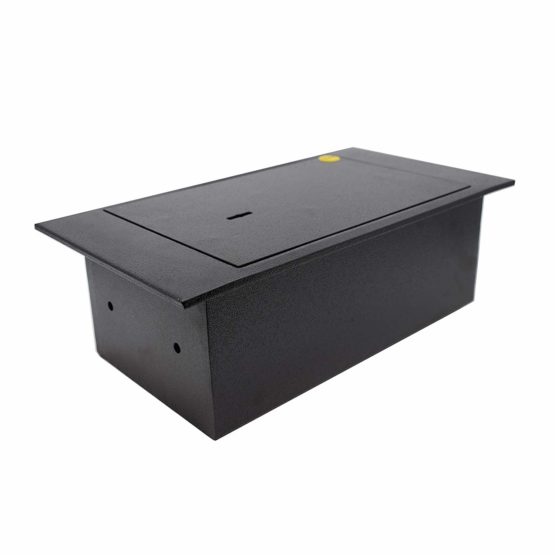 Yale Y-FLS0000 Floor Safe, Steel Construction, Steel Locking Bolts, Designed to Be Fixed To Joists/Under Floor Boards, Easy Installation 4 Litre Capacity 13 x 39 x 21 cm Hidden Home Safe