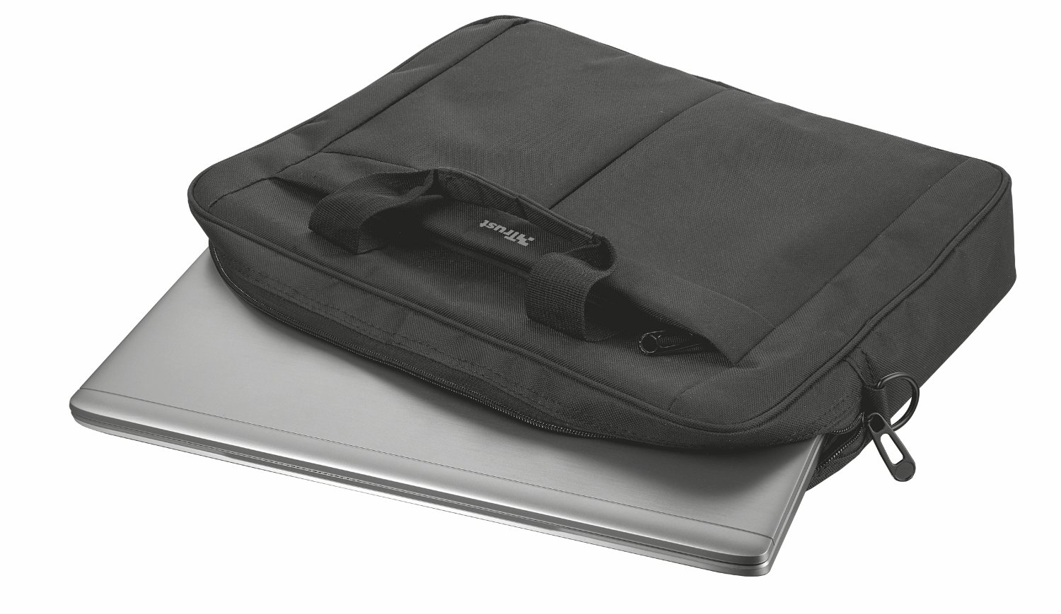 Trust Primo Laptop Bag 16 Inch, Work Bag with Padded Interior, Adjustable Shoulder Strap, Dual Metal Zippers - Image 4