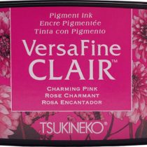 Tsukineko VF-CLA-801 Charming Versafine Clair Ink Pad, Synthetic Material, Pink, 5.6 x 9.7 x 2.3 cm