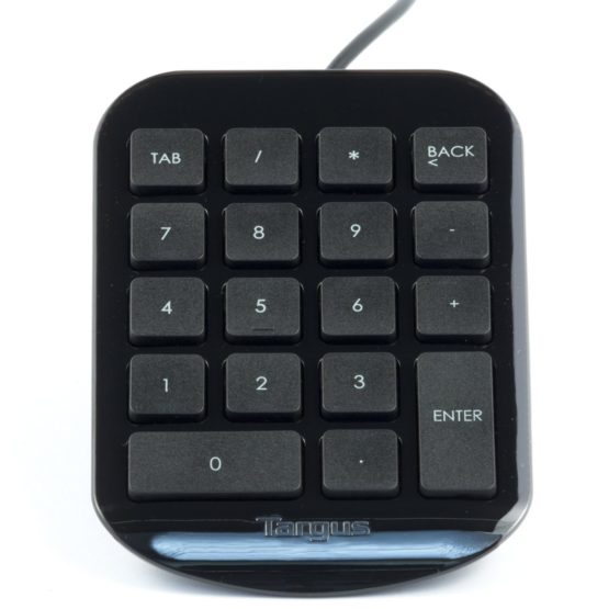 Targus USB Wire Numeric Keypad for Laptop Desktop Computer PC, Palm Size (AKP10EU) - Image 3