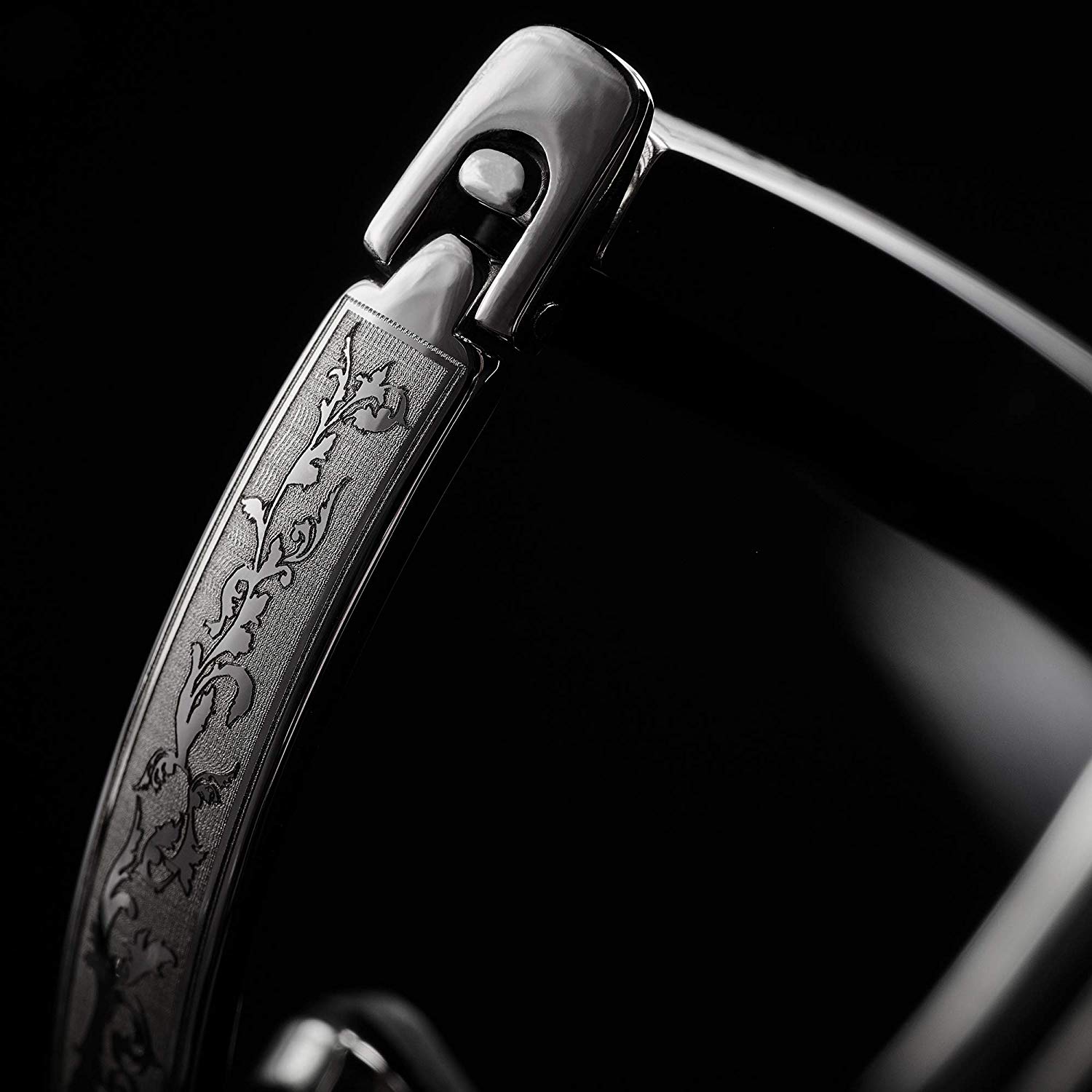 G7th G7HGS2 Heritage Capo Guitar Std 2 Acanthus, Silver (Partial Acanthus engraving) - Image 2