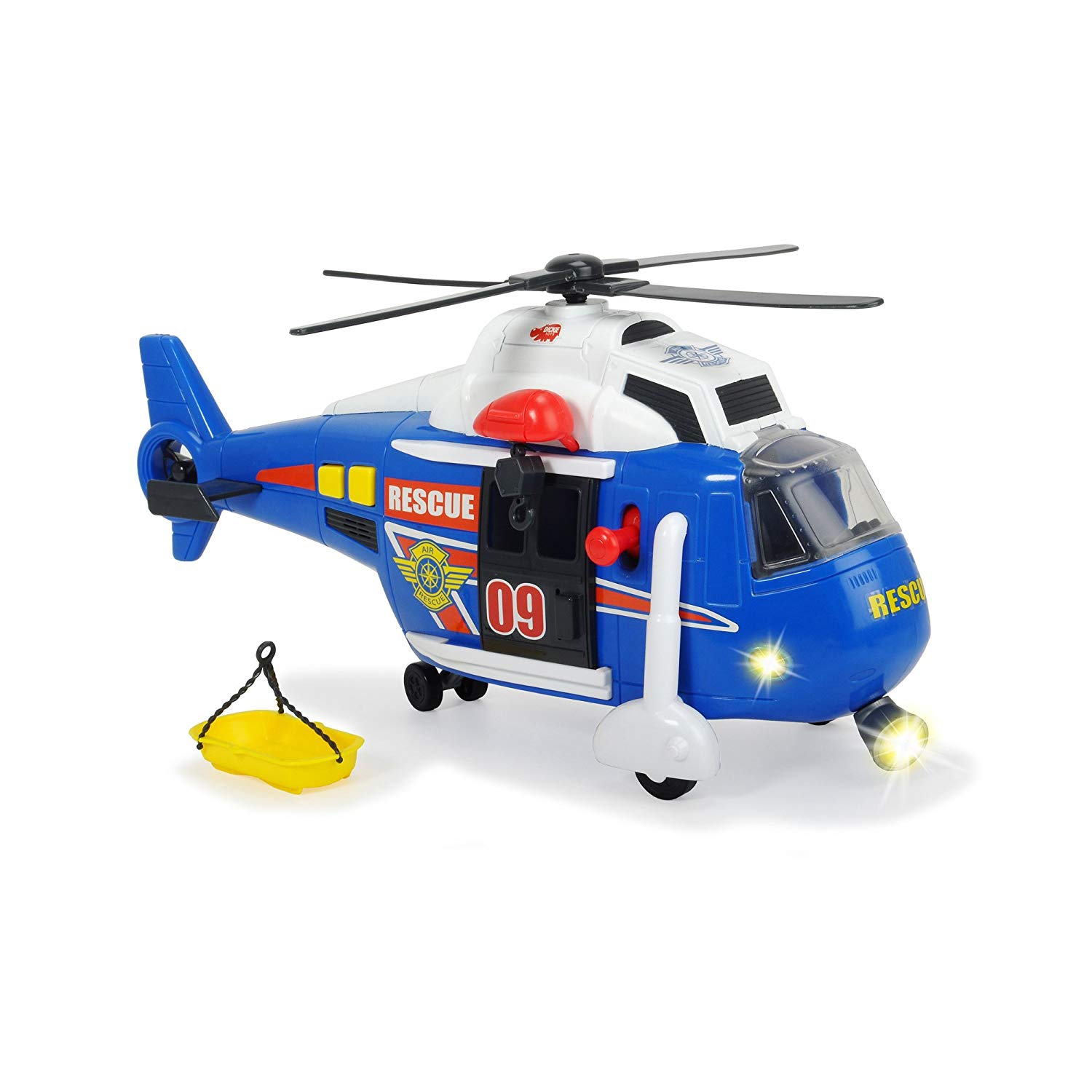 Simba 203308356 Kids Rescue Helicopter Toy | Interactive Features inc ...
