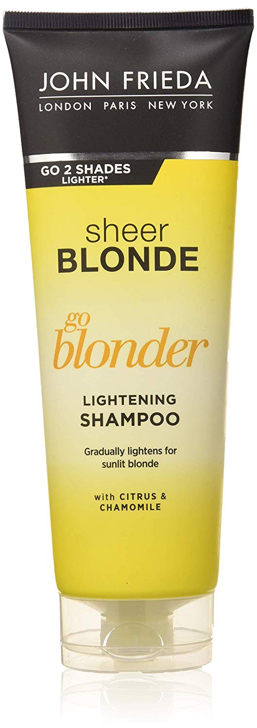 John Frieda Go Blonder Lightening Shampoo Blonde Hair 250 Ml, 250 ml (Pack of 1)
