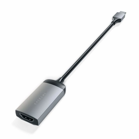 Satechi Aluminum Type-C HDMI Adapter 4K (60Hz) for 2016/2017 MacBook Pro, 2015/2016/2017 MacBook, Dell XPS, Lenovo, ChromeBook and more (Space Gray) - Image 4
