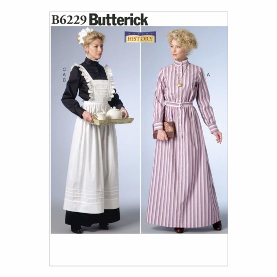Butterick Patterns 6229 E5,Misses Costume,Sizes 14-16-18-20-22
