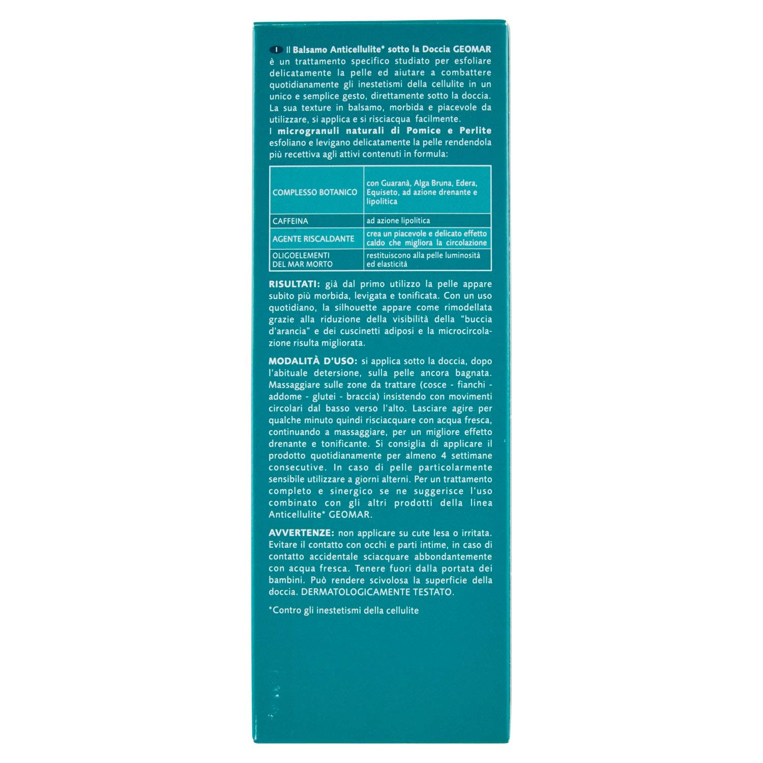 Geomar Anti-Cellulite Balm Under Shower - 200g, 200 ml (Pack of 1) - Image 3